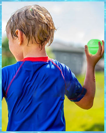 Reusable Water Balloons, Self Sealing Silicone Water Bomb with Mesh Bag, Quick Fill Water Splash Ball for Outdoor Activities, Summer Toys Swimming Pool Party Supplies Bath Toy Gift for Kids - 8PCS