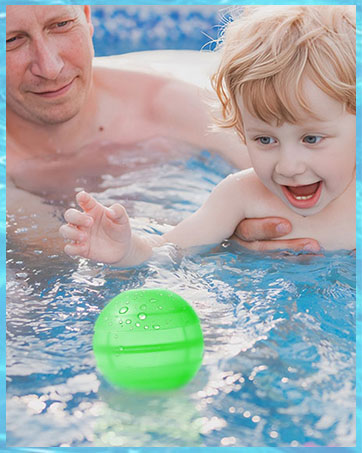 18 PCS Reusable Water Balloons, Self Sealing Silicone Water Bomb with Mesh Bag, Quick Fill Water Splash Ball for Outdoor Activities, Summer Toys Swimming Pool Party Supplies Bath Toy Gift