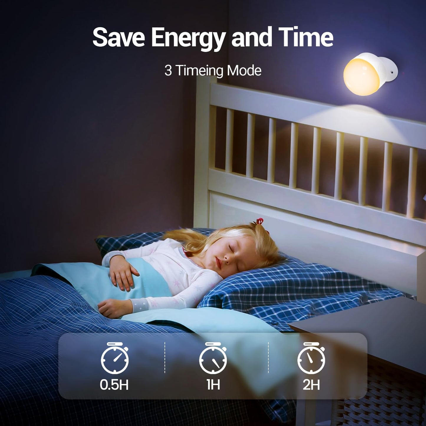 KGC Wireless Rechargeble LED Wall Light Bulb Indoor 360° Rotatable, Smart Technology Capable, 21 RGB Colors, 3 Brightness Levels