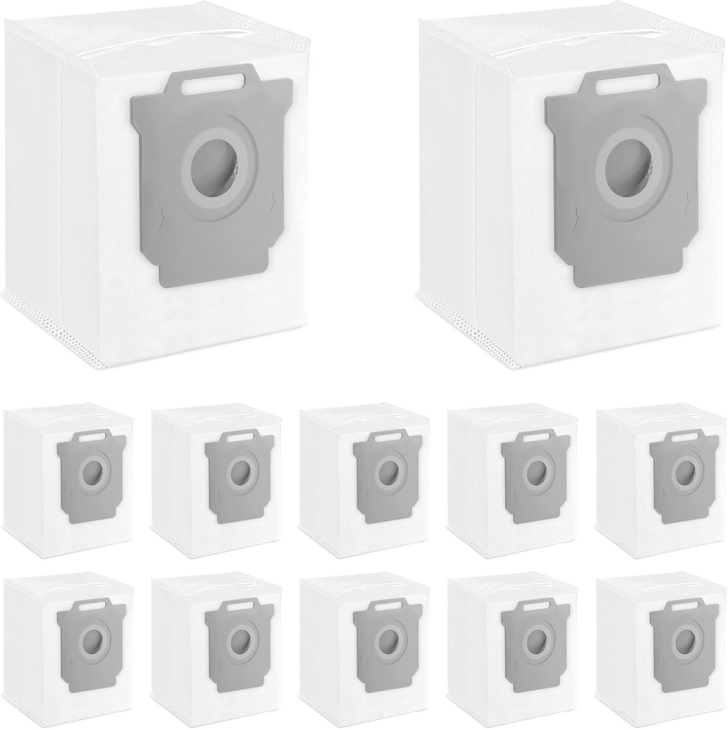 KGC 12 Pack Vacuum Bags Compatible with iRobot Roomba Vacuum Bags i & s & j Series, Replacement Bags for iRobot Roomba i1+ i3+(3550) i4+ i6+ j6+ i7+ i7Plus j7+(7550) i8+ s9+ Vacuum Bags