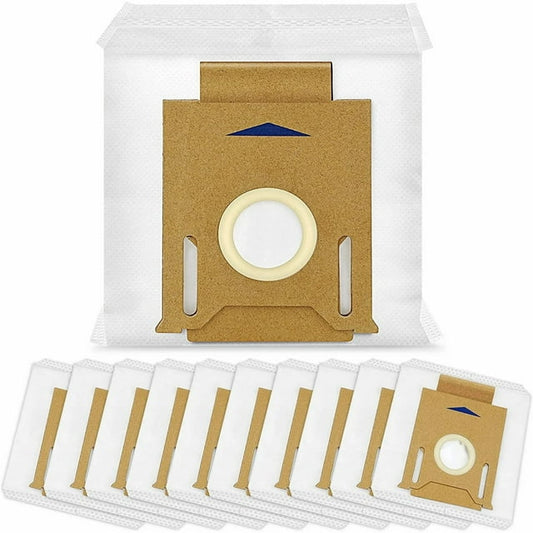 KGC 10-Pack Replacement Dust Bags 3-Layer Fit for ECOVACS Deebot OZMO T8 N8 series, Fit for Yeedi Vac Station Robot Vacuum