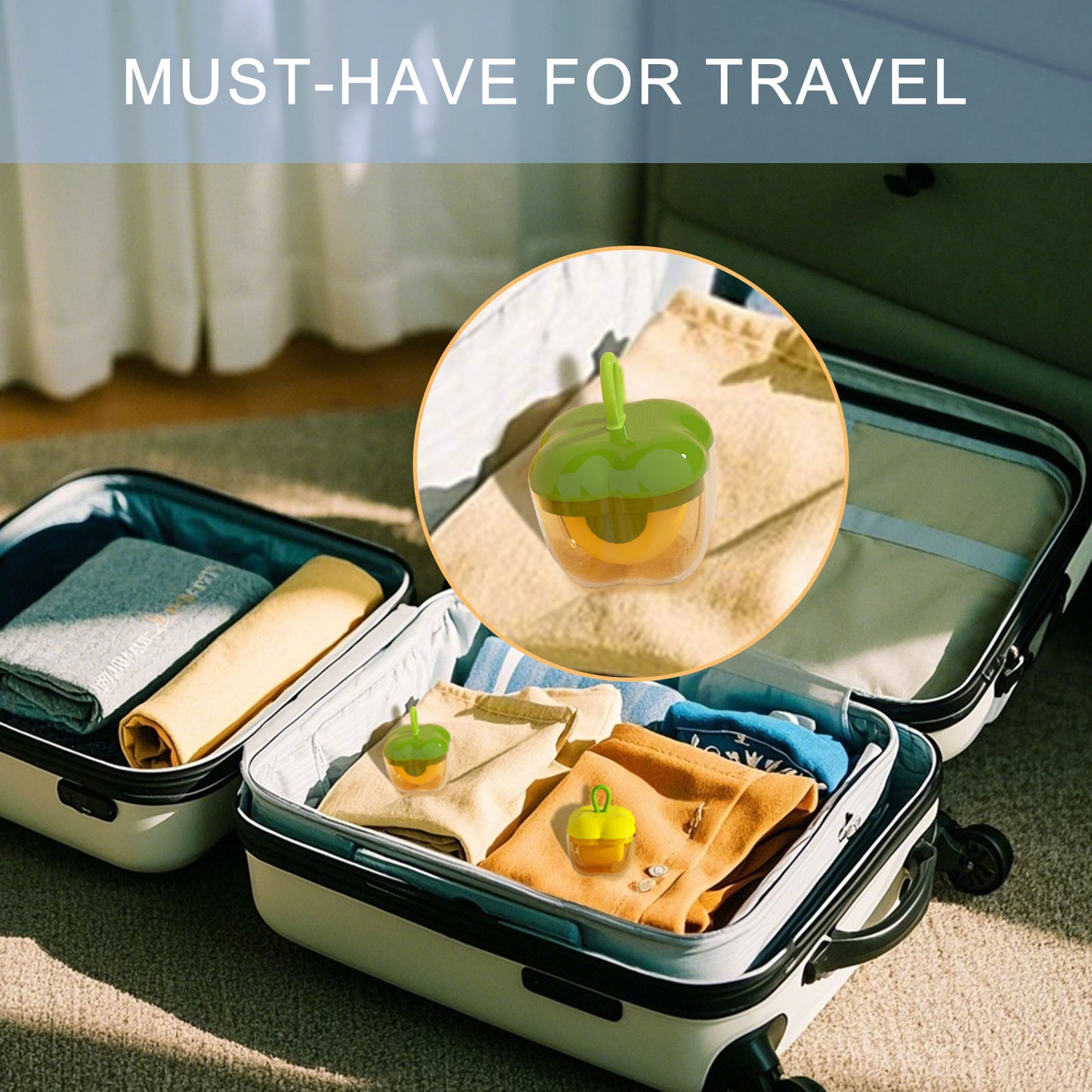 2 Pieces Portable Mini Lint Rollers for Dog Cat Hair, Washable Hair Remover for Cleaning Various Dust and Debris, Sticky Roller Reusable Lint Remover for Travel, Eco-Friendly Compact Design