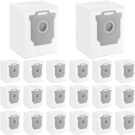 KGC 20 Pack Vacuum Bags Compatible with iRobot Roomba i & s & j Series, Replacement for iRobot Roomba i3+(3550) i4+(4552) i6+(6550) i7+ i7Plus j7+(7550) i8+(8550) s9 s9+(9550) Vacuum with Automatic