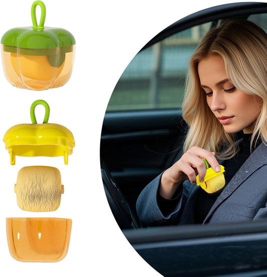 2 Pieces Portable Mini Lint Rollers for Dog Cat Hair, Washable Hair Remover for Cleaning Various Dust and Debris, Sticky Roller Reusable Lint Remover for Travel, Eco-Friendly Compact Design