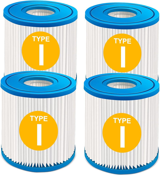 KGC Type I Pool Filter Cartridge, 58093 Replacement Filter Cartridge for 300/330 Gal/H Filter Pump, for Summer Waves Above Ground Pool Pump