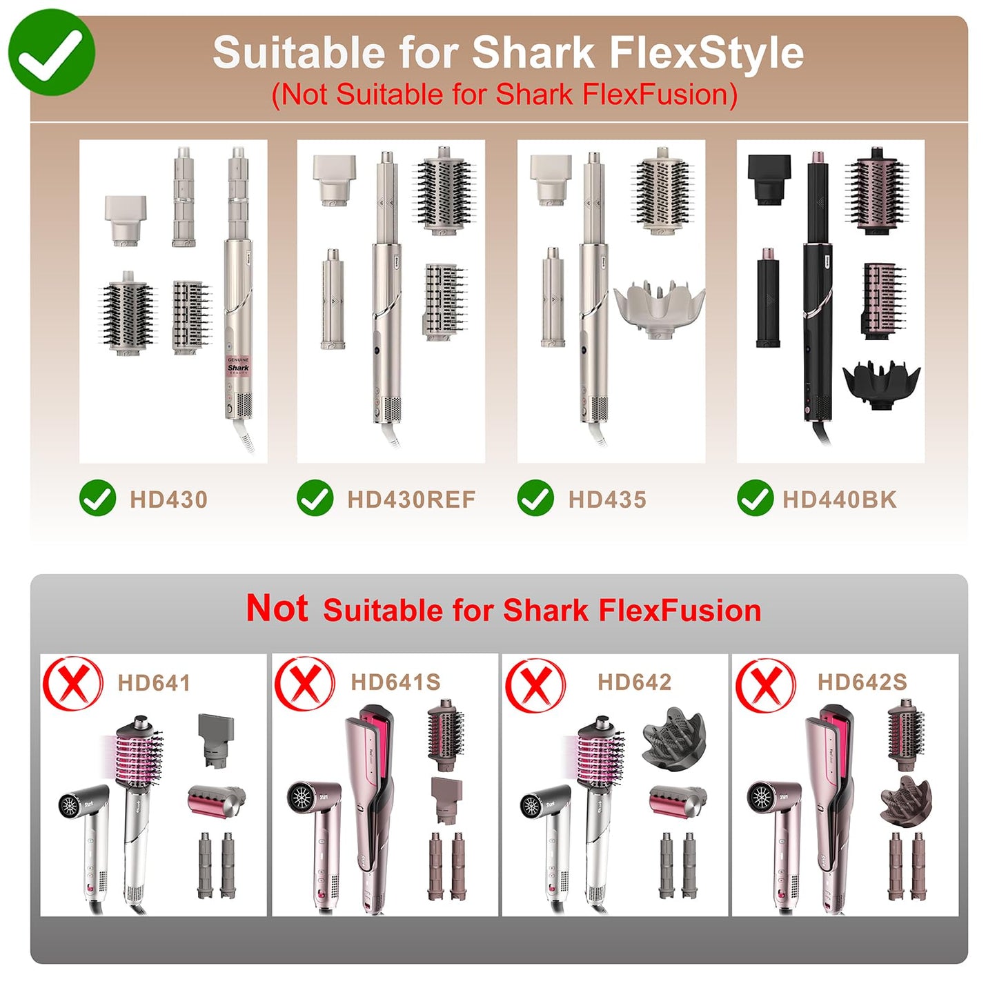 Hair Dryer Holder for Shark Flex Style, Wall Mount Holder Compatible with Shark FlexStyle, Curling Wand Organizer,  Rack with Cord Hanger for Accessories Curlers Brushes Diffuser and Attachments