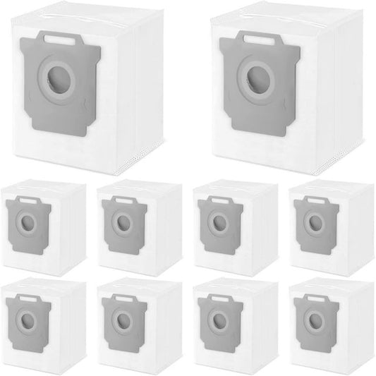 KGC 10 Pack Dust Bag 4-Layer Fit for iRobot Roomba  i3, i3+, i3 plus,  i7, i7+, i7 plus, i4, i4+, i4 plus, i6, i6+, i6 plus, j7, j7+, j7 plus, i8, i8+, i8 plus, S9, S9+, S9 plus, i1, i1+